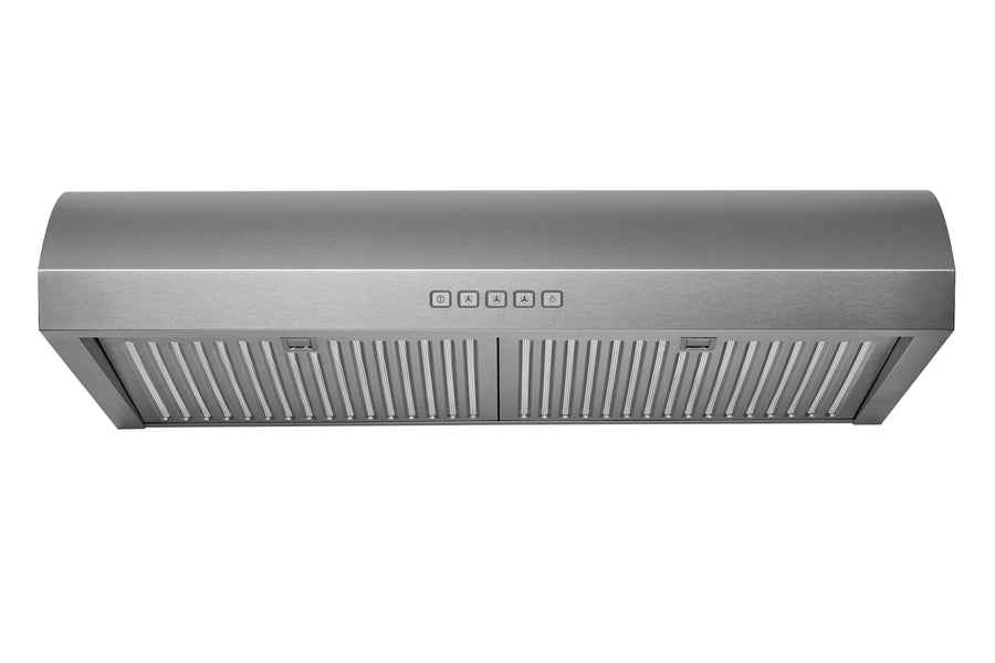 30 Inch Economic Under Cabinet Convertible Range Hood with Triple-Filtration Sytem and LED Control in Stainless Steel