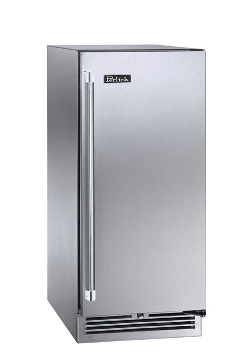 15" Signature Series Outdoor Refrigerator with Solid Stainless Steel Door