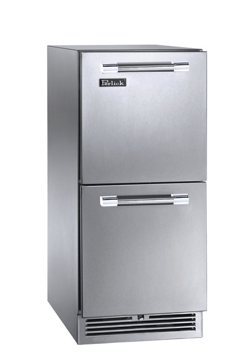 15" Signature Series Outdoor Refrigerator Drawers, Stainless