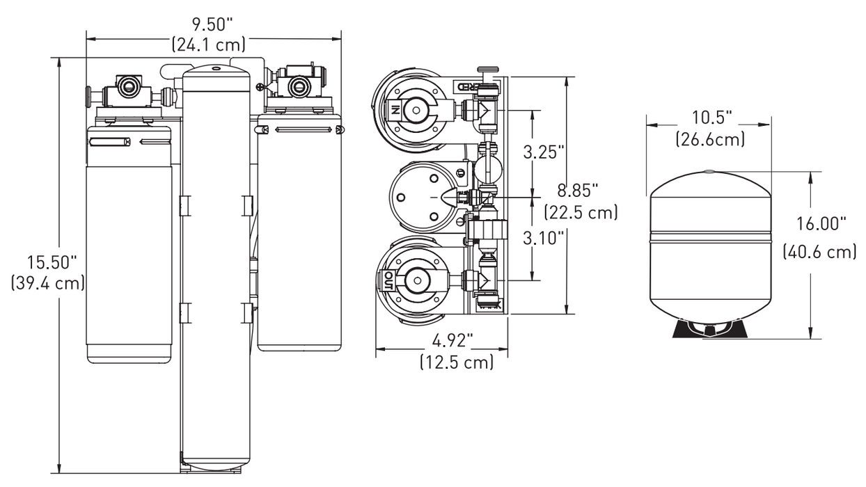 ROM-PFK Twin Replacement Cartridge Set