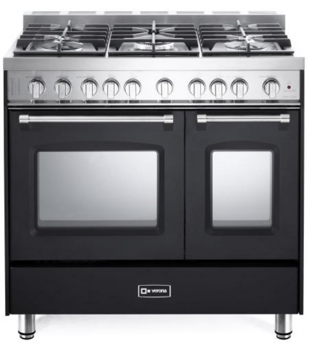 Prestige 36" Gas Double Oven Range - Stainless Steel