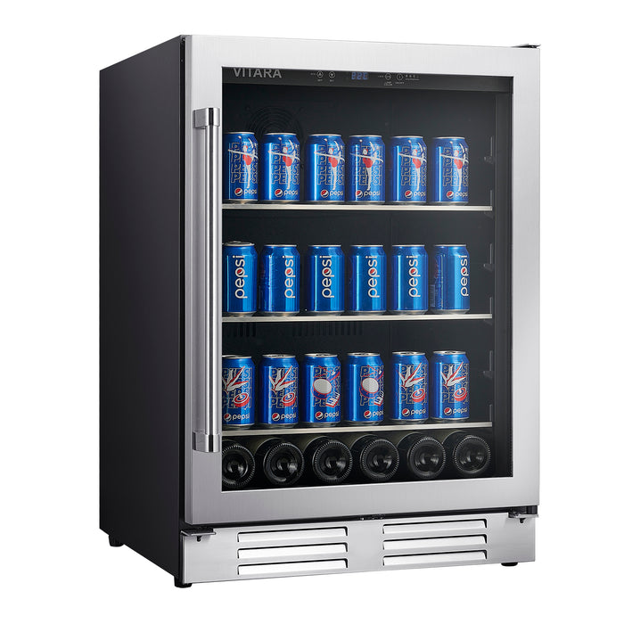 Vitara 24" Width 108 Can Beverage Center