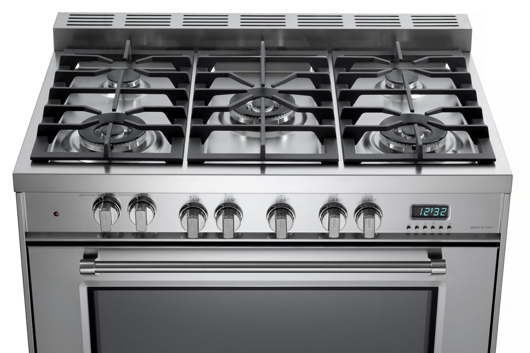 Prestige 36" Dual Fuel Single Oven Range - Stainless Steel